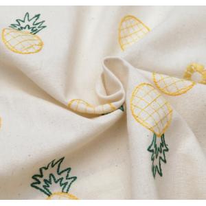 生地 刺しゅう 花柄 刺繍 コットン ステッチ...の詳細画像1