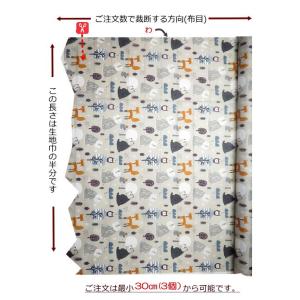 生地 軽はっ水加工 ポリエステルオックス 14...の詳細画像4