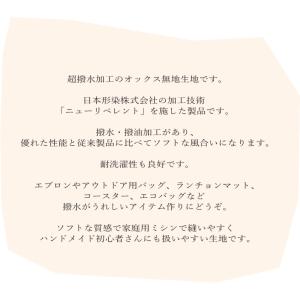 生地 超撥水加工 コットンオックス ニューリペ...の詳細画像1