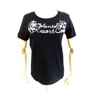 【SALE】DOUBLE STANDARD CLOTHING/ダブスタ/コード刺繍フライスTシャツ/black｜pesca-nara