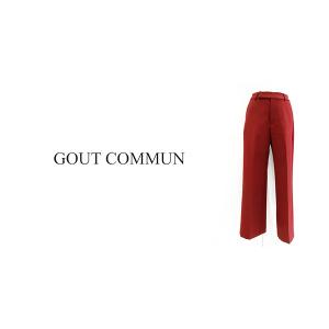 Gout Commun グーコミューン ジョーゼットボンディングパンツ 36 Prettyfunnyballoons Com