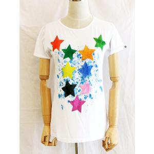【SALE】ABOUT ME/ITALY/星柄Tシャツ｜pesca-nara