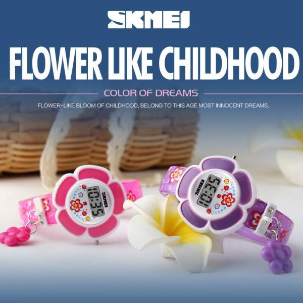 キッズ　時計　腕時計　LED SKMEI  Cartoon  GIRLS Watches Wrist...