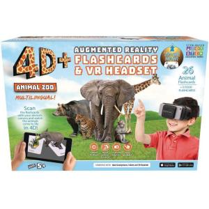 【送料無料】イギリス直輸入　４D教育玩具　４D動物　おもちゃ　NIB 4D Animal Zoo A...