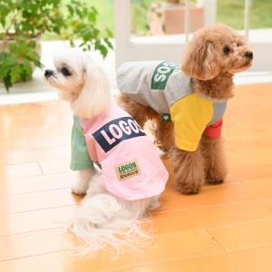 LOGOS　クレイジーTシャツ　ロゴス　犬服　ドッグウェア　袖あり　ペットファッション　クール加工　暑さ対策｜pet-chouchou