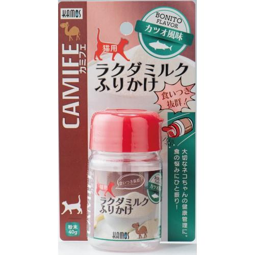 カミフェ ラクダミルク ふりかけ カツオ風味 猫用 40g