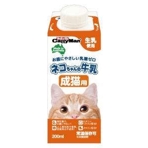 ネコちゃんの牛乳　成猫用　２００ｍｌ｜pet-dougu