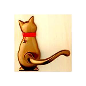 ペット型ドアノブ わんにゃんレバーハンドル Cat2 51 猫 Pytxwe ペットの道具屋さん 通販 Yahoo ショッピング