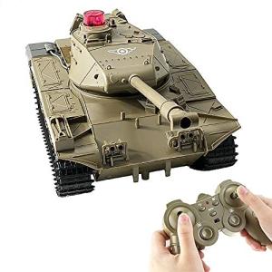 RC 戦車 タンク 装甲戦闘車両 チ ャリオット ラジコンカー 2.4Ghz無線操作 シミュレーション戦車モデル 子供用おもちゃ 人気 プレゼン