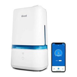 Levoit 加湿器卓上 大容量4L アロマ 超音波式 静音  スマートホーム タイマー付き 霧量調節 最大40
