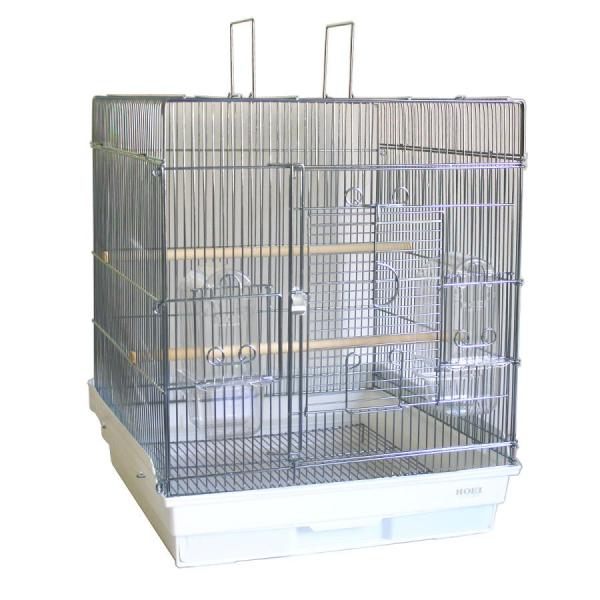 HOEI 465 インコ手のりG ホワイト 手のり 鳥かご バードケージ ウロコインコ オカメインコ...