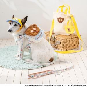 ミニオン ティム 犬 リード お花柄リード 小...の詳細画像2