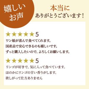 犬 おやつ 国産 愛犬用 りんご ビスケット ...の詳細画像3
