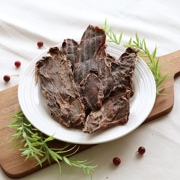 犬 猫 おやつ 国産 信州産 鹿肉 スライス ジャーキー 100g | ジャーキー ペットフード 低...