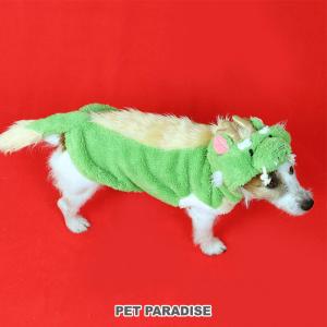 犬 服 干支 辰 冬 パーカー 〔小型犬〕 なりきり | 猫 龍 ドラゴン ふわふわ フード付き お正月 年賀状 新年 2024年 おもしろ 変身