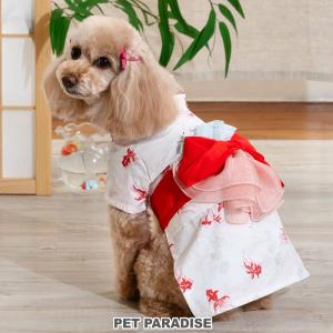 PET PARADISE（ペットパラダイス） 犬 服 春 夏 日本画風 犬刺繍 浴衣