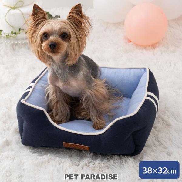 犬 ベッド キャンバス カドラー 洗える 超小型犬 【38×32cm】 | ふわふわ おしゃれ かわ...