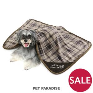犬 毛布 ブランケット (90×60cm) チェック柄 セール | 秋冬 ひざ掛け 猫 ひざかけ おしゃれ かわいい あったかい 暖かい 返品不可