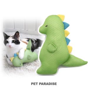 猫 おもちゃ メッシュ トイ 恐竜 | キャットニップ入り けりけり ネコ 玩具 トイ ねこじゃらし おしゃれ かわいい トイ TOY cat｜pet-para