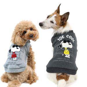 犬 服 秋冬 着せやすい おしゃれ ブランド 猫 〔 小型犬 〕 暖かい 裏起毛 春 | スヌーピー トレーナー ジョークール メール便可