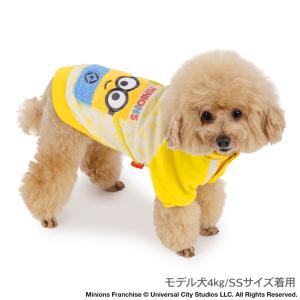 プレゼント対象 ミニオン ボブ 犬 服 冬 ポ...の詳細画像1