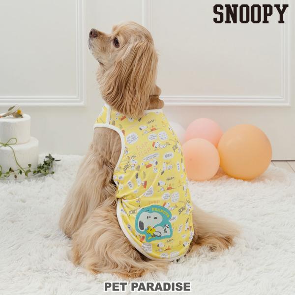 サマーセール スヌーピー ウッドストック 犬 服 春 はじめて タンクトップ 中型犬 大型犬 | お...
