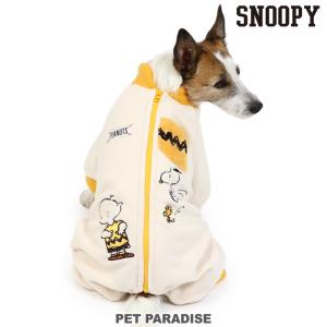 犬 服 冬 秋冬 背中開き マフラープレゼント対象 ロンパース つなぎ フリース 着せやすい おしゃれ ブランド 猫    スヌーピー 背開き