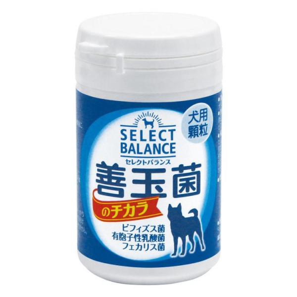 セレクトバランス 善玉菌のチカラ 犬用（顆粒） 45g（犬用サプリメント お腹 整腸 ビール酵母 乳...