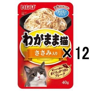 いなば わがまま猫 とろみ まぐろ ささみ入り ( 140g*3缶入