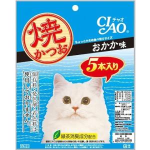 【企画品★6本入】いなば CIAO チャオ 焼かつお おかか味 5本＋1本入（YK-51 賞味期限2025年3月）｜pet-ppt