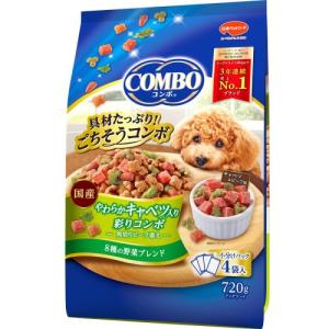 日本ペット コンボドッグ やわらかキャベツ入り 720g（犬用ドライフード コンボ COMBO 国産）｜pet-ppt