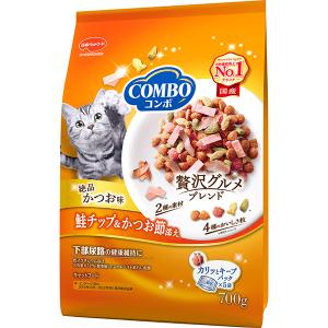 COMBO 日本ペット コンボキャット まぐろ味 かつお節＆小魚添え 700g