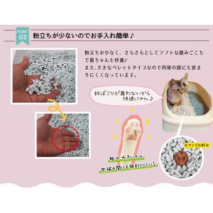 猫砂 紙 猫 紙の猫砂 50L 猫砂 流せる ...の詳細画像3