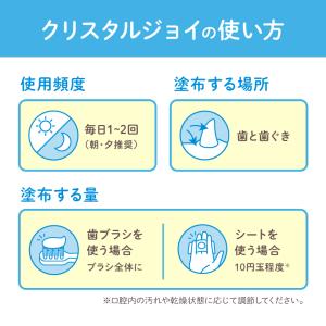 クリスタルジョイ 犬猫用歯みがきジェル 60g...の詳細画像4