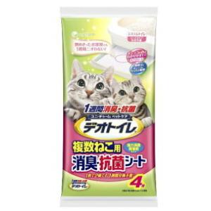 デオトイレ 複数猫用消臭シート(4枚入)【デオトイレ】｜pet-studio