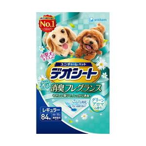 デオシート小型犬ふんわり香る消臭シートグリーンア...の商品画像