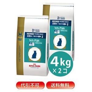 「お届け先関東限定」 「送料無料」「代引不可」「2個セット」ロイヤルカナン ベッツプラン 猫用 メールケア 4kg