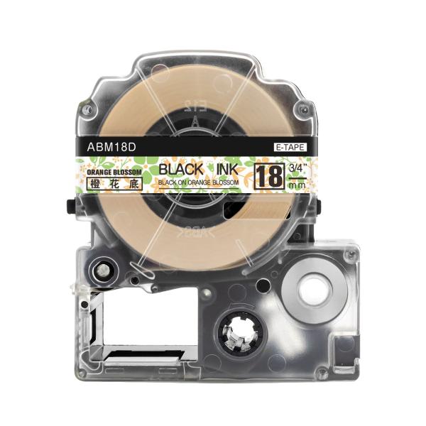 キングジム テプラPRO 用 互換 テープ カートリッジ 18mm マットラベル 模様 SBM18D...