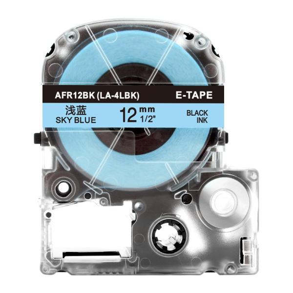 キングジム テプラPRO 用 互換 テープ カートリッジ りぼん 12mm SFR12BK 対応 ス...