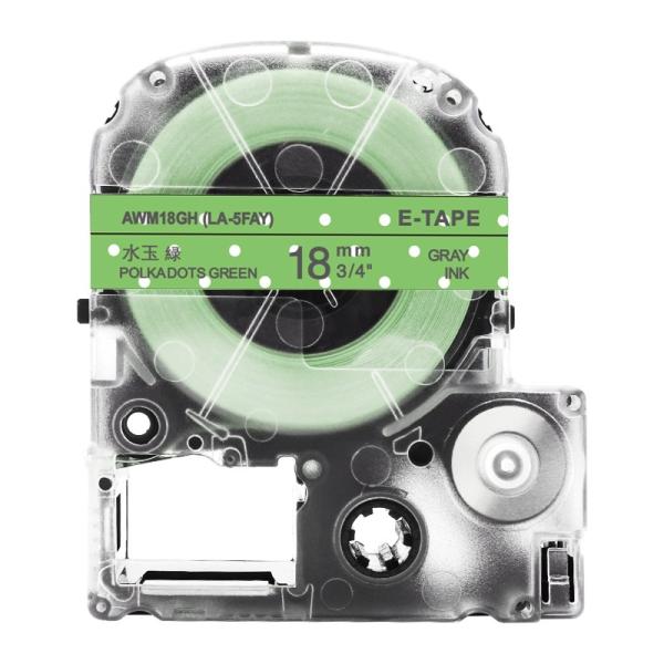 キングジム テプラPRO 用 互換 テープ カートリッジ 18mm 模様ラベル オリジナル SWM1...