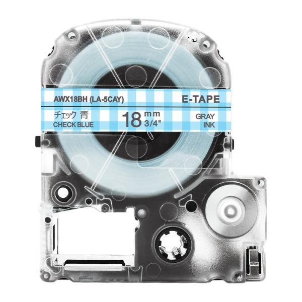 キングジム テプラPRO 用 互換 テープ カートリッジ 18mm 模様ラベル オリジナル SWX1...