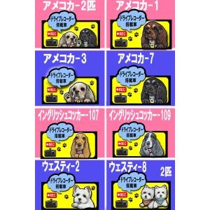 ドライブ レコーダー ステッカー 犬 シール ...の詳細画像1