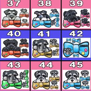犬 ステッカー ペット シュナウザー シュナ ...の詳細画像5