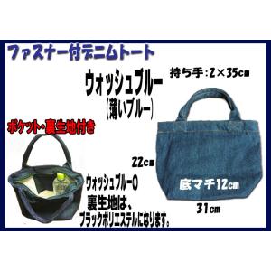 お散歩バッグ パグ 1 デニムバッグ/犬 トー...の詳細画像1