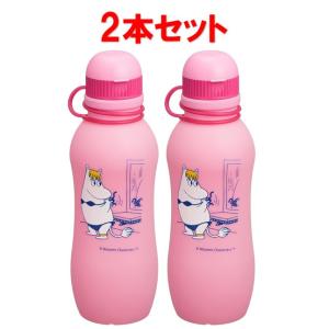 2本セット ムーミン ボトル シリコン スノークのおじょうさん 500ml 60024 ワールドクリ...