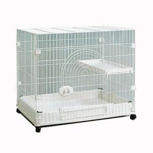 ジービー GB Sクラス C-01 猫用 (ホワイト金網＆ピンクボトム