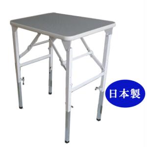 トリミングテーブル ホワイトST 万力式アーム付/W750×D450×H775mm