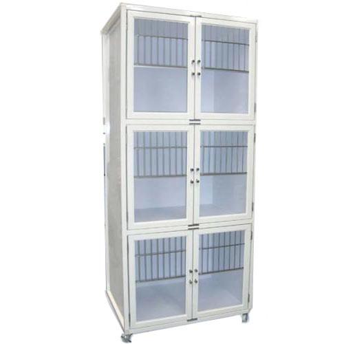 ＨＷ-８００ＧＮ　3段犬用ＨＯＴＥＬマンション (キャスター付)