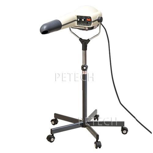 カラー：ホワイト ジェル・ワン RS1800ターボ 5本脚スタンドドライヤー ペットドライヤー　★