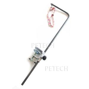 トリミングテーブル用　万力式Ｓ型セット 小・中型犬用（丸アーム棒・リード付）　　対象